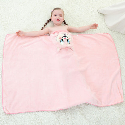フード付きアニマル ベビーバスタオル | Hooded Animal Baby Bath Towel